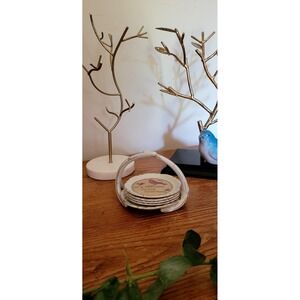 Vintage Ardalt Cross Stich coaster set with proverbs